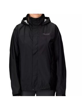 Marmot Black Waterproof Hooded Jacket